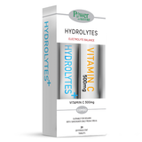 Power Health Hydrolytes Stevia & Vitamin C 500mg 20+20 Αναβράζοντα Δισκία