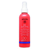 Apivita Bee Sun Safe Ενυδατικό Spray Ελαφριάς Υφής Για Πρόσωπο & Σώμα SPF30 200ml