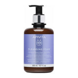 Apivita Cleansing Foam for Face & Eyes with Olive, Lavender & Propolis 300ml