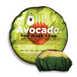 Bear Fruits Avocado Hair Mask 20ml + Cap Repair + Nourish Μάσκα Μαλλιών Επανόρθωση + Περιποίηση