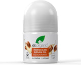 Dr. Organic Moroccan Argan Oil Deodorant Αποσμητικό Με Βιολογικό Μαροκινό Έλαιο Αργκάν 50ml