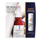 La Roche Posay Retinol B3 Serum Βαθιές Ρυτίδες & Αναδόμηση 30ml & Δώρο Anthelios Age Correct Spf50 15ml