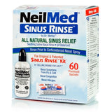 NeilMed Sinus Rinse Kit Sinus Rinse Σύστημα Ρινικών Πλύσεων & 60 Προαναμεμειγμένα Φακελάκια