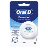 Oral-B Essential Floss Κερωμένο Οδοντικό Νήμα 50m