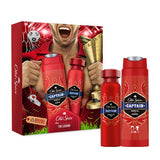 Old Spice For The Legent Σετ Ανδρικής Περιποίησης Captain Shower Gel 250ml + Shampoo & Deodorant Body Spray 150ml