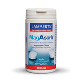 Lamberts MagAsorb 60 ταμπλέτες Magnesium Citrate Vegan