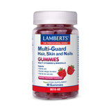 Lamberts Multi-Guard Hair, Skin and Nails 60 Gummies με Γεύση Σμέουρο