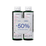 Korres Shampoo Κυστίνη + Γλυκοπρωτεϊνες  Κατά Της Τριχόπτωσης Για Γυναίκες -505 Στο Δεύτερο Προϊόν 2x250ml