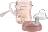 Chicco Ποτηράκι Εκπαιδευτικό Ροζ 6+ Μηνών