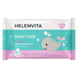 Helenvita Baby Care Wipes Μωρομάντηλα Sensitive με 99% Νερό 64τμχ