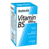 Health Aid Vitamin B5 690mg 30 ταμπλέτες