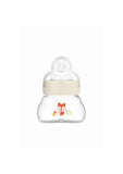 Mam Feel Good Γυάλινο Μπιμπερό 0 Μηνών 90ml Μπεζ (380SU)