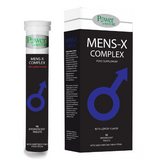 Power of Nature Mens-X Complex Συμπλήρωμα Διατροφής Κατα της Συτικής Δυσλειτουργία με Γέυση Λεμόνι 32 Αναβράζοντα Δισκία