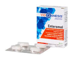 VioGenesis Enteromol 8 κάψουλες εμπρός συσκευασία και blister