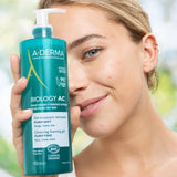 A-Derma Biology AC Cleansing Foaming Gel 400ml – Καθαριστικό gel για λιπαρό και ακνεϊκό δέρμα