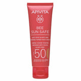 Apivita Bee Sun Safe Anti Spot Anti Age Tinted Face Cream SPF50 Golden
