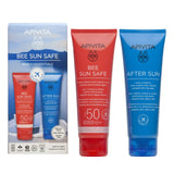 Apivita Bee Sun Safe Beach Essentials Set SPF50 & After Sun