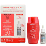 Apivita Promo Bee Sun Safe Dry Touch Invisible Face Fluid SPF50 50ml & Δώρο HA5 Honey Repair Serum 10ml