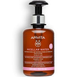 Apivita Micellar Water Honey & Rose 300ml Καταπραϋντικό Νερό Ντεμακιγιάζ για Πρόσωπο και Μάτια