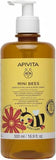 Apivita Mini Bees Kids Hair Body Wash Απαλό Σαμπουάν Αφρόλουτρο για Παιδιά με Καλέντουλα Μέλι 500ml.