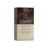 Apivita My Color Elixir Permanent Hair Color 6.44 Dark Blonde Intense Copper - Μόνιμη βαφή μαλλιών με έλαια argan, αβοκάντο και ελιά