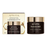 Apivita Queen Bee Longevity Silky Light Cream Ελαφριά Μεταξένια Κρέμα για Δράση σε 12 Δείκτες Νεότητας 50ml