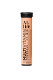 At Life Multivitamin + Minerals + CO Q10 Συμπλήρωμα Διατροφής 20 Αναβράζοντα Δισκία Με Φυσική Γεύση Μάνγκο-Πορτοκάλι