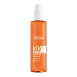 Avene Sun Care Oil SPF30 – Αντηλιακό λάδι για ευαίσθητο δέρμα με σατινέ τελείωμα και ανθεκτικότητα στο νερό.