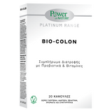 Power Of Nature Platinum Range Bio-Colon Προβιοτικά 20 κάψουλες