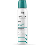 Bioclin Pro Deo Talc Spray 150ml αποσμητικό για έντονη εφίδρωση χωρίς αλκοόλ
