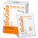 BioGaia Protectis ORS Family Προβιοτικό Διάλυμα Ενυδάτωσης με Ψευδάργυρο 7 Φακελάκια