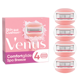 Gillette Venus ComfortGlide Spa Breeze Ανταλλακτικές Κεφαλές Γυναικείας Ξυριστικής Μηχανής 4τμχ