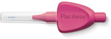 Plac Away Triple Action Μεσοδόντια Βουρτσάκια 0.4mm ISO 0 Σε Χρώμα Ροζ 6 Τεμάχια
