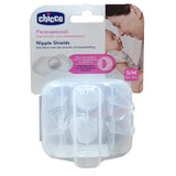 Chicco Nipple Shields Σιλικόνης S/M 2 τεμάχια Συσκευασία
