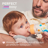 Chicco Perfect Easy γυάλινο μπιμπερό 150ml 0+ μηνών slow flow