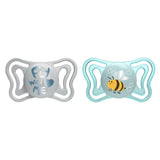 Chicco Physio Forma Light Πιπίλα Σιλικόνης με Θήκη Fly With Me/Bee 2-6m 2 Τεμάχια