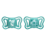 Chicco Light PhysioForma Πιπίλα Σιλικόνης με Θήκη Σιελ 16-36m 2 Τεμάχια