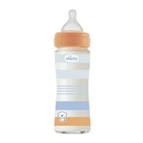 Chicco Well-Being Biberon Γυάλινο Anti-Colic 240ml Blue