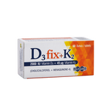 Uni-Pharma D3 Fix 2000 IU + K2 45μg 60 tablets