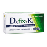 Uni-Pharma D3 Fix 4000iu + K2 45μg 60 tablets