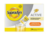 Supradyn Active Συμπλήρωμα Διατροφής Για Ενέργεια & Ηλεκτρολύτες Με Γεύση Πορτοκάλι 24 Φακελίσκοι