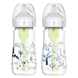 Dr. Brown's Anti-Colic Μπιμπερό Dino Collection 270ml 2 Τεμάχια Εμπρόσθια Όψη