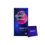 Durex Προφυλακτικά Performax Intense με Επιβραδυντικό και Ραβδώσεις 12τμχ