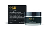 E68 Overnight Rest Αντιγηραντική Κρέμα Νύχτας με Υαλουρονικό και Ρετινόλη 50ml
