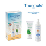 Thermale Med Sunscreen Family Lotion SPF50 250ml & Aloe Vera Κρέμα 200ml