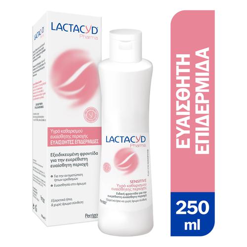 Lactacyd Pharma Sensitive Ήπιο Kαθαριστικό 250ml