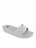 Scholl New Massage White Γυναικεία Ανατομική Παντόφλα F200541065