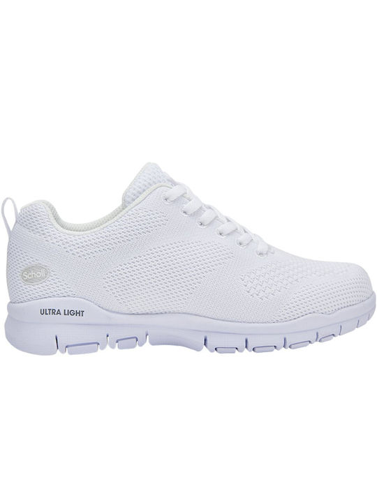 Scholl Jump Laces White Ανατομικά Παπούτσια F309621065