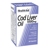 Health Aid Cod Liver Oil 1000mg 30 Κάψουλες