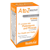 HealthAid A to Z Multivit Πολυβιταμίνη One-A-Day 30 ταμπλέτες